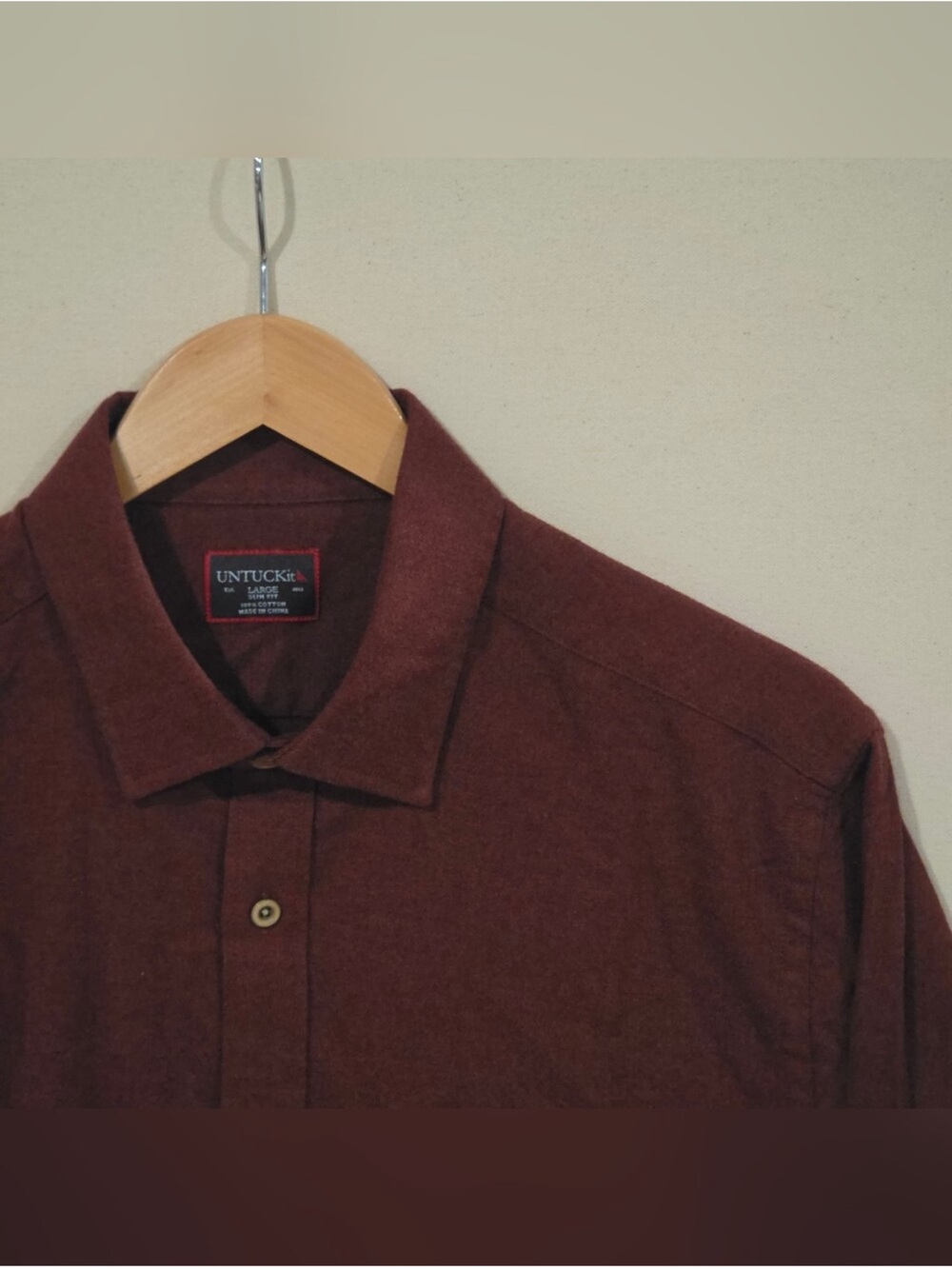 UNTUCKit Slim Fit Button Down L